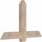 Ekena Millwork Eugene Smooth Timber Gable Bracket, Douglas Fir, 48"W x 32"H x 3 1/2"D x 5 1/2"F, 16/12 Pitch GBW048X32X0406EUG00SDF - alternate 3